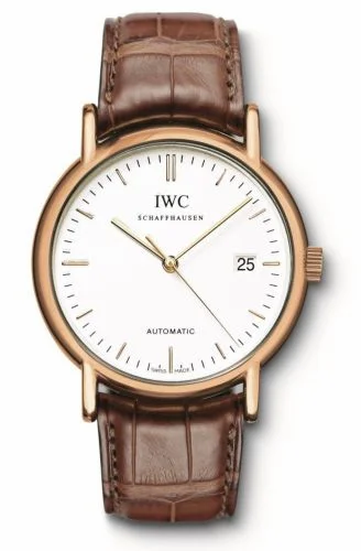 IWC Portofino Automatic / Rose Gold / White / Strap IW3533-19 (IW353319)